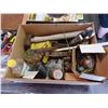 Image 2 : BOX OF VARIOUS TOOLS AND GOLD PANNING KIT