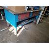 Image 3 : STEEL TABLE AND CONTENTS - PLEASE SEE IMAGES