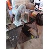 Image 1 : SAW HORSES, SAWS, AND FANS