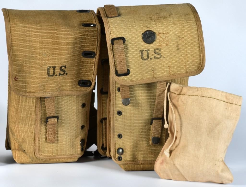 Scarce M1912 US Cavalry Ration Bags