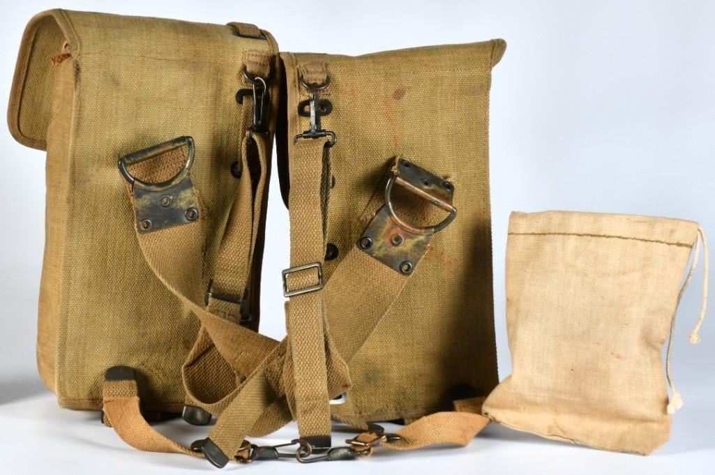 Scarce M1912 US Cavalry Ration Bags