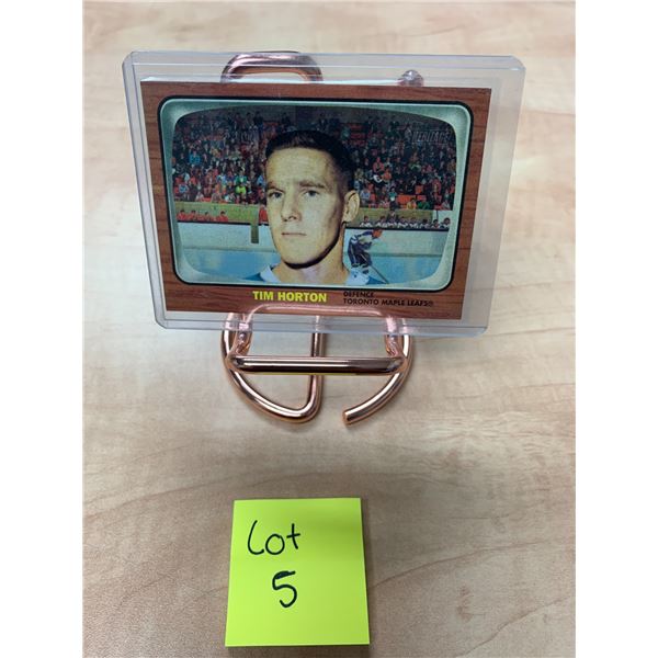 Tim Horton - Toronto Maple Leafs Defense - NHL Card