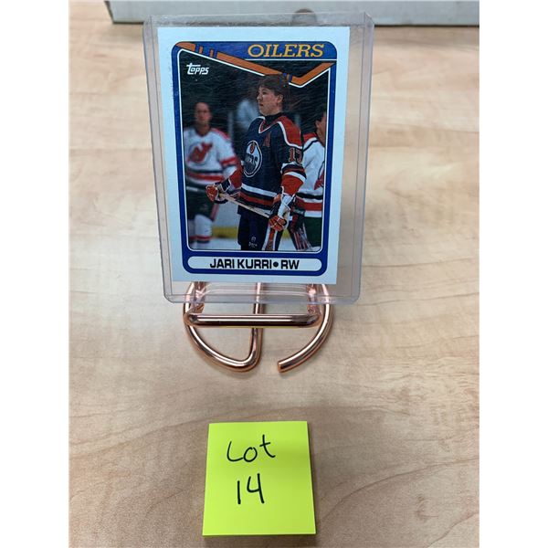 Jari Kurri - Edmonton Oilers - NHL Card