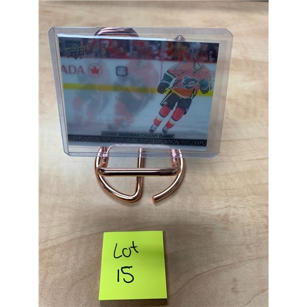 Johnny Gaudreau - Triple Exposure - NHL Card