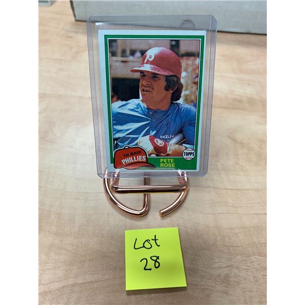 Pete Rose - 1st base Phillies - Topps