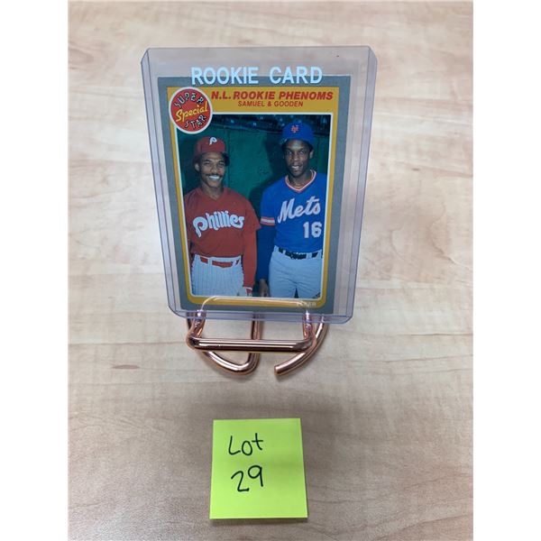 N.L. Rookie Phenoms - Samuel & Gooden - Rookie Card