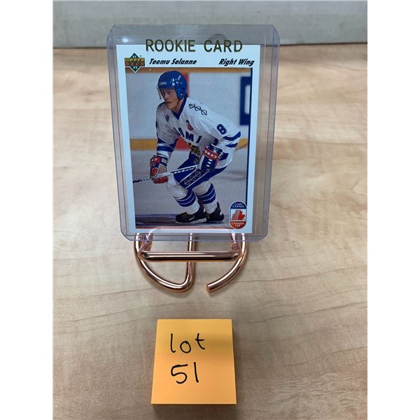 Rookie Card - Teemu Selanne