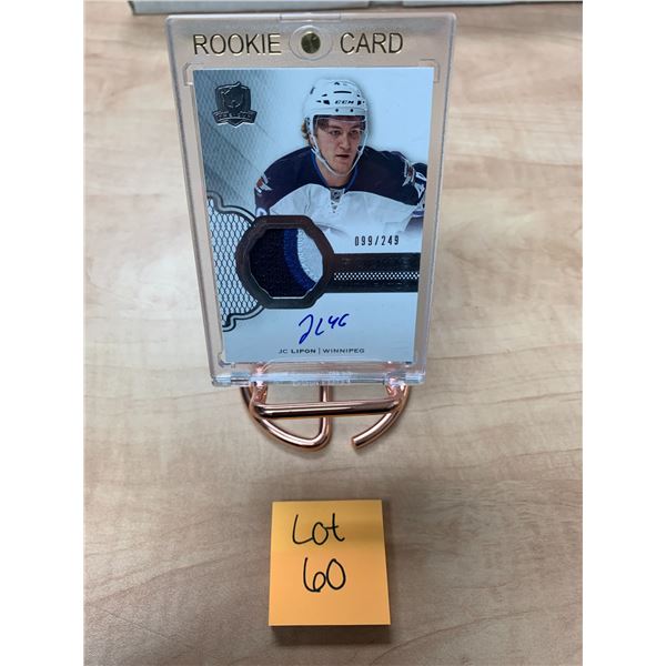 JC Lipon RC Auto patched Autographed 099/249