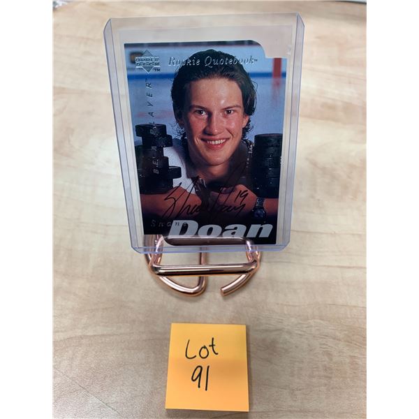 Shane Doan - RC - Autographed