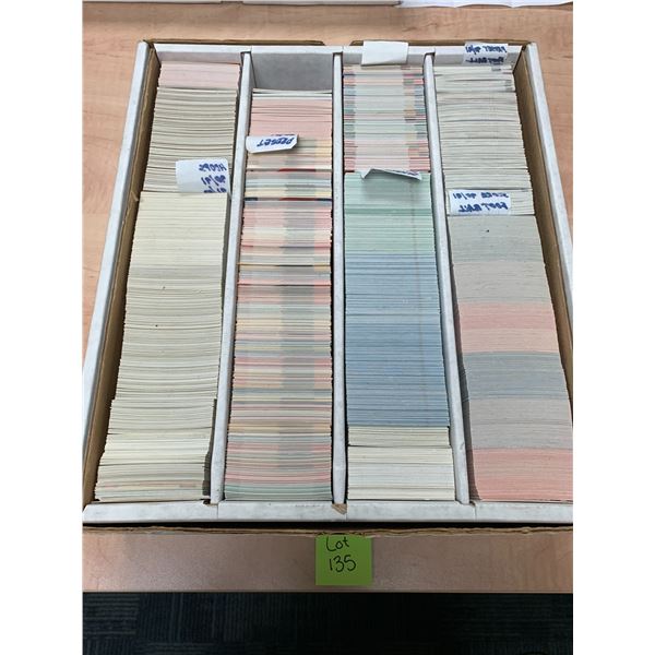 Box of variety Sports cards (100s)