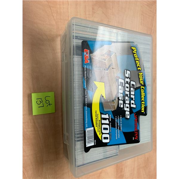 Jammers case with 100s of cards
