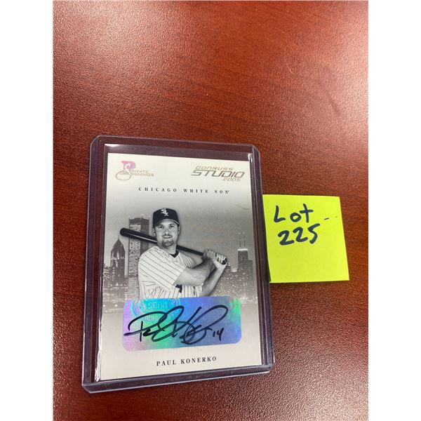 Paul Konerko Sig 6/50
