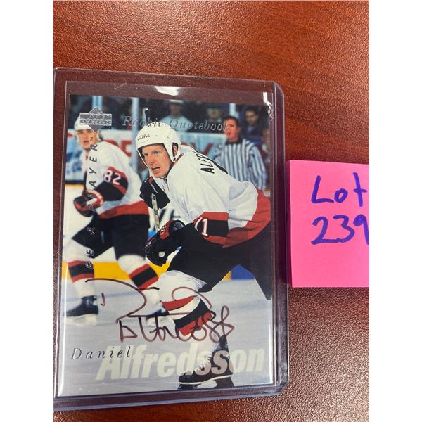 Daniel Alfredsson Auto