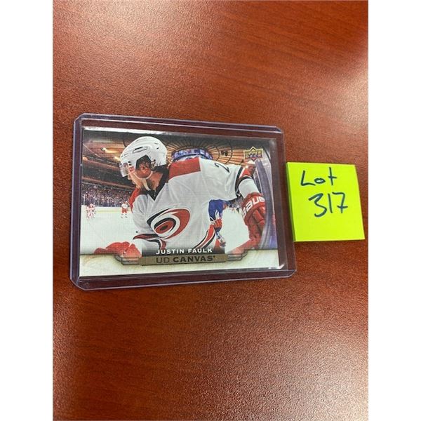 Justin Faulk UD CANVAS