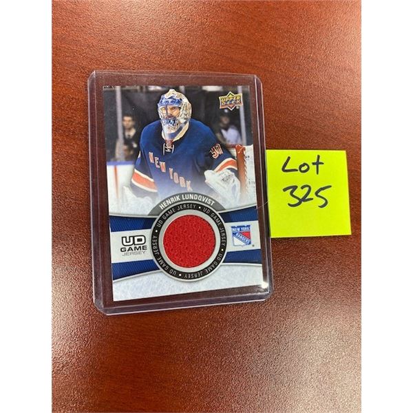 Henrik Lundqvist UD Game Jersey