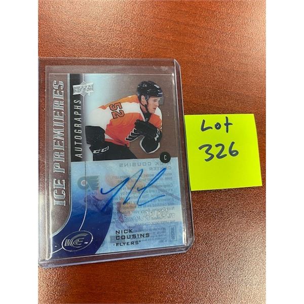 Nick Cousins Ice Premiers Auto 274/499
