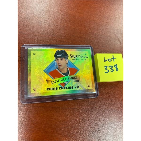 Chris Chelios Double Strike GOLD!! /903 erver made