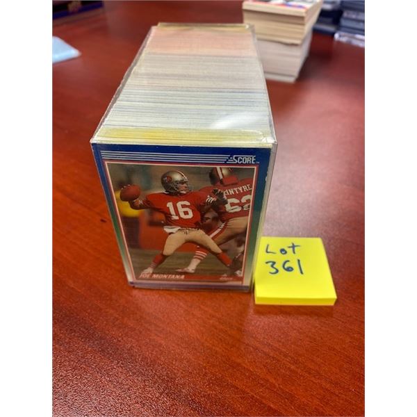1990 Score NFL just a few cards have $1000+ Value