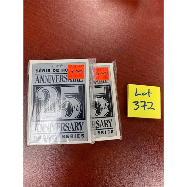 2Packs 25th Aniversary NHL