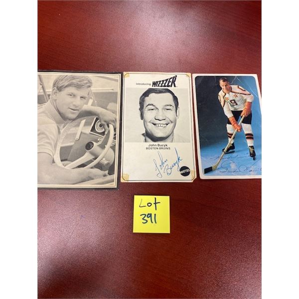 3 unknown but there is a gordi howe sig in there