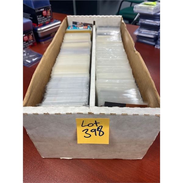 Box of cards tons of rookies all sleved