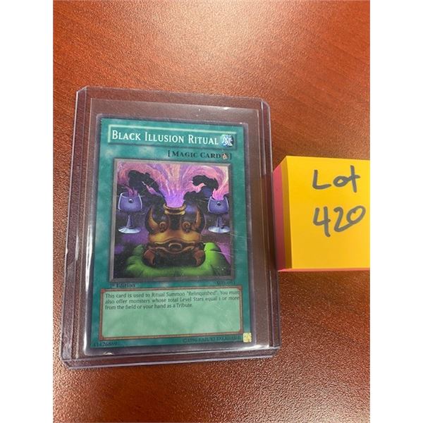 black illusion ritual 1st edition yugio