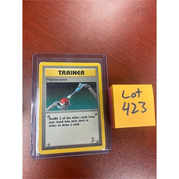 maintenance trainer 1999-2000 pokemon
