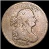 Image 1 : 1804 Draped Bust Half Cent NICELY CIRCULATED