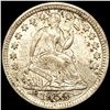 Image 1 : 1853 Arrows Seated Liberty Half Dime UNCIRCULATED