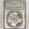 Image 1 : 1884-O Morgan Silver Dollar PCGS-MS62