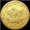 Image 2 : 1850 $5 Gold Half Eagle NICELY CIRCULATED