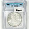 Image 1 : 1881 Morgan Silver Dollar ICG-MS65