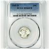 Image 1 : 1945-D Mercury Silver Dime PCGS-MS66 FB
