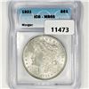 Image 1 : 1921 Morgan Silver Dollar ICG-MS65