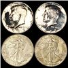 Image 1 : (4) Misc Half Dollars