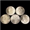 Image 1 : (5) Morgan Silver Dollars UNCIRCULATED