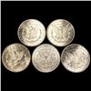 Image 2 : (5) Morgan Silver Dollars UNCIRCULATED