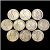 Image 2 : (10) Walking Half Dollars UNCIRCULATED