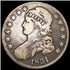 Image 1 : 1831 Capped Bust Half Dollar NICELY CIRCULATED