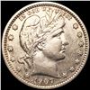Image 1 : 1907 Barber Quarter NEARLY UNCIRCULATED