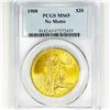 Image 1 : 1908 $20 Gold Double Eagle NGC-MS65 No Motto