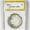 Image 1 : 1881-S Morgan Silver Dollar PGA-MS67 DMPL
