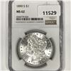 Image 1 : 1890-S Morgan Silver Dollar NGC-MS62