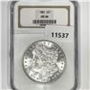 Image 1 : 1887 Morgan Silver Dollar NGC-MS64