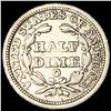 Image 2 : 1853-O Seated Liberty Half Dime UNCIRCULATED