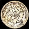 Image 2 : 1877-CC Seated Liberty Quarter NICELY CIRCULATED