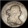 Image 1 : 1807 Draped Bust Half Cent NICELY CIRCULATED