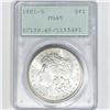 Image 1 : 1881-S Morgan Silver Dollar PCGS-MS65