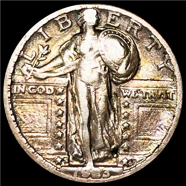 1923-S Standing Liberty Quarter NICELY CIRCULATED