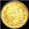Image 2 : 1945 Meixco Gold 2 Pesos CHOICE BU